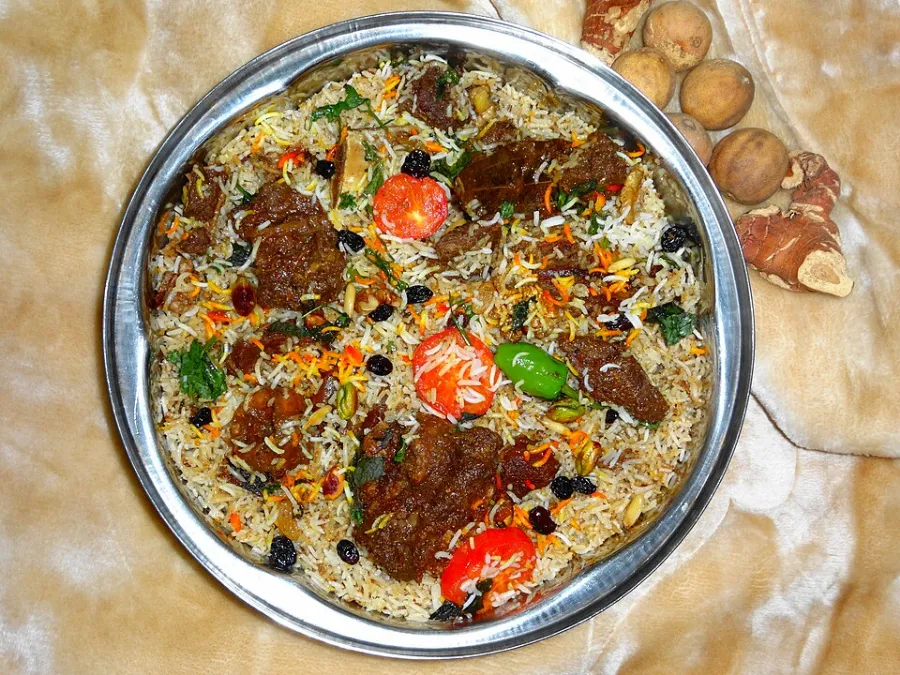 Mutton Kacchi Biryani