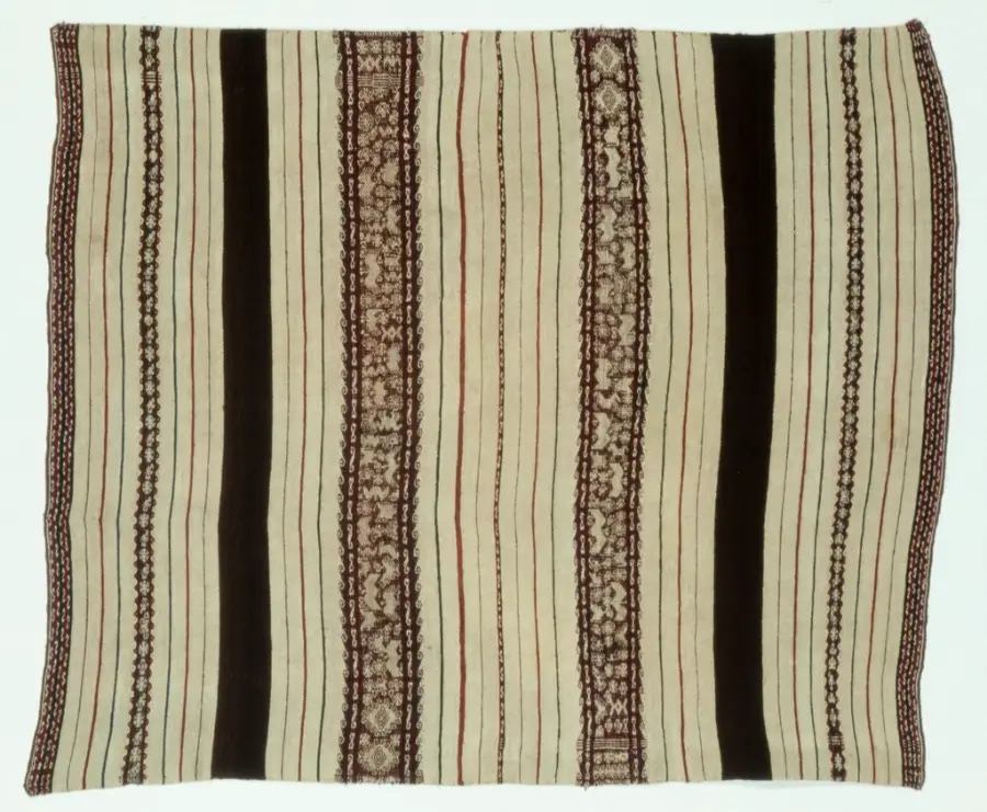 Handwoven Striped Cushion Cover